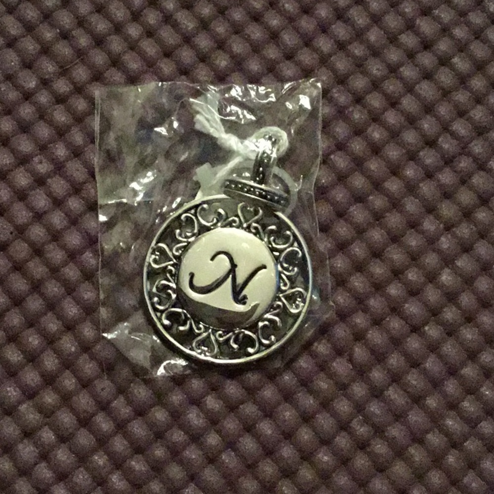 Sterling Silver “N” Charm